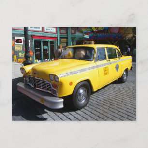 Vintage Cab Postcard! Postcard