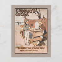 Vintage Cadbury's Cocoa Advertisement
