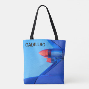 VINTAGE CADILLAC TOTE BAG