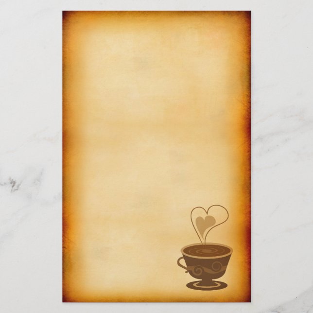 Vintage Cafe Stationery (Front)