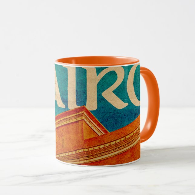 Vintage Cairo Mug (Front Right)