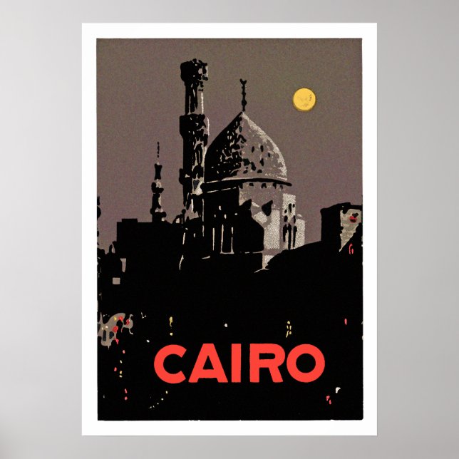 Vintage Cairo Poster (Front)