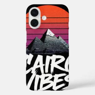 Vintage Cairo Vibes Timeless Egyptian Style iPhone 16 Case