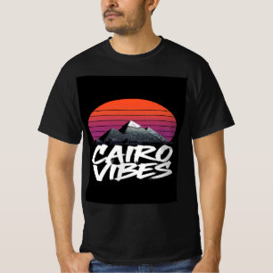 Vintage Cairo Vibes Timeless Egyptian Style T-Shirt