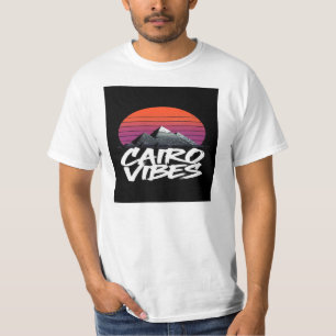 Vintage Cairo Vibes Timeless Egyptian Style T-Shirt