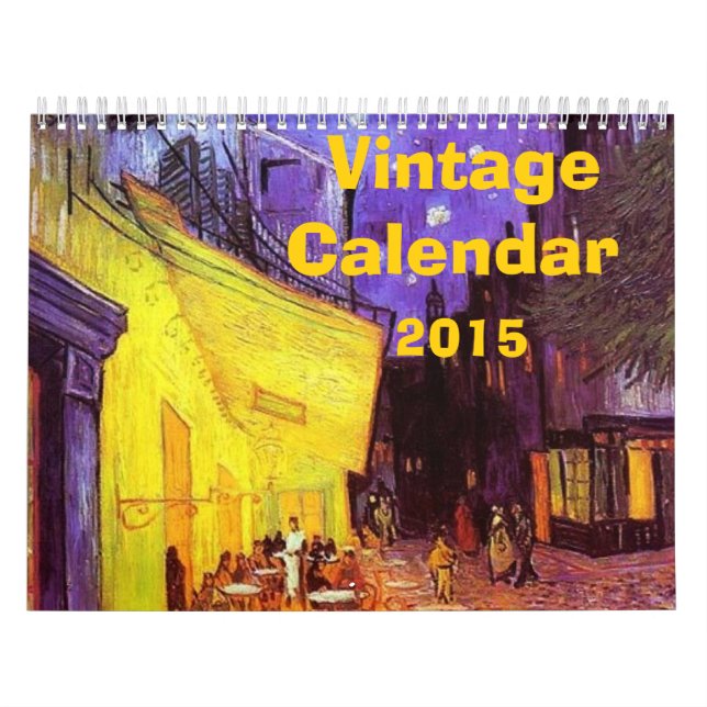 Vintage Calendar 2015 (Cover)
