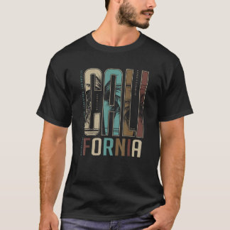 Vintage California beach summer retro surf vintage T-Shirt