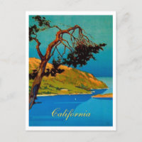 Vintage California Coast Travel
