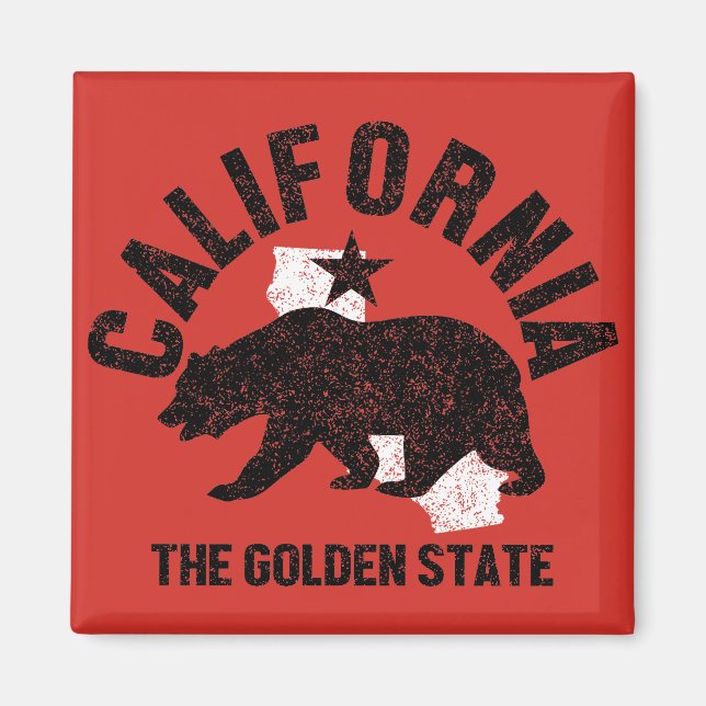 Vintage California Magnet (Front)