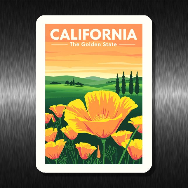 Vintage California Magnet (Creator Uploaded)