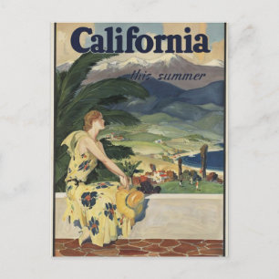 Vintage California Postcard