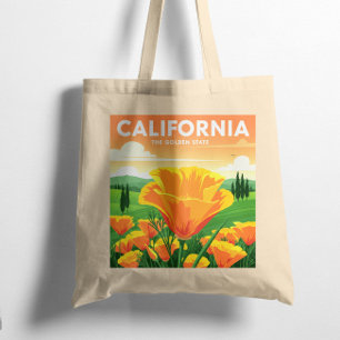 Vintage California Tote Bag