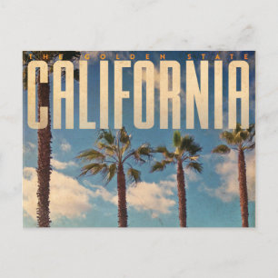 Vintage California Travel Postcard