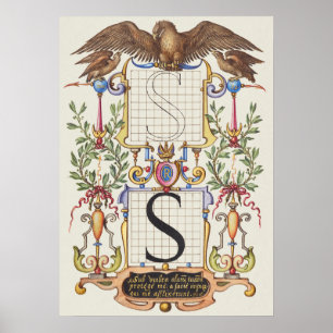 Vintage Calligraphy Poster
