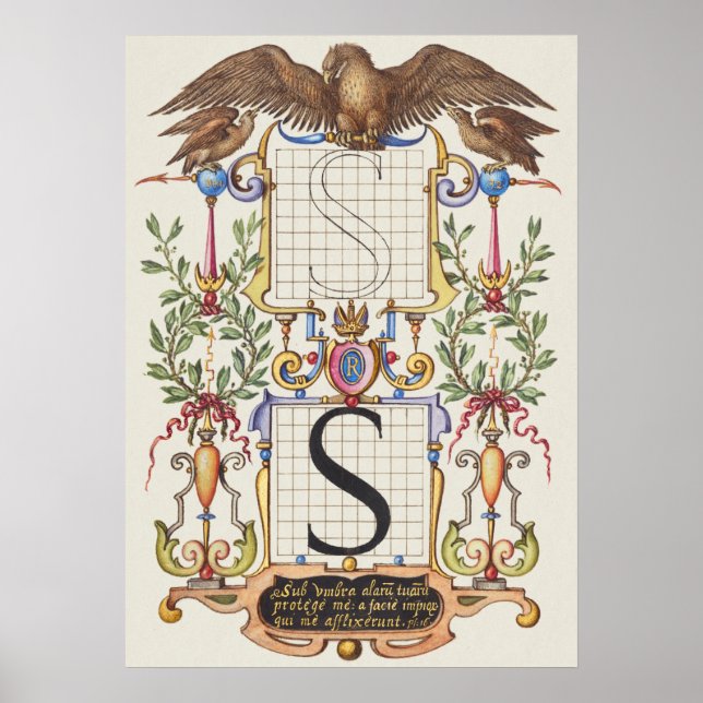 Vintage Calligraphy Poster (Front)