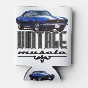 Vintage Camaro Muscle Can Cooler