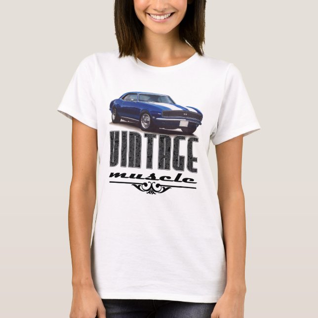 Vintage Camaro Muscle T-Shirt (Front)