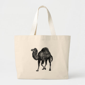 Vintage Camel Large Tote Bag