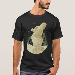 Vintage Camel Realistic Camel Animal Lovers Artist T-Shirt