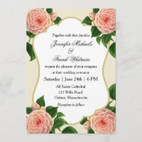 Vintage Camellia Botanical