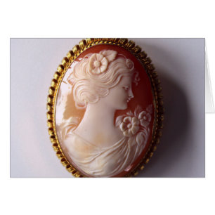 Vintage Cameo women silhouette