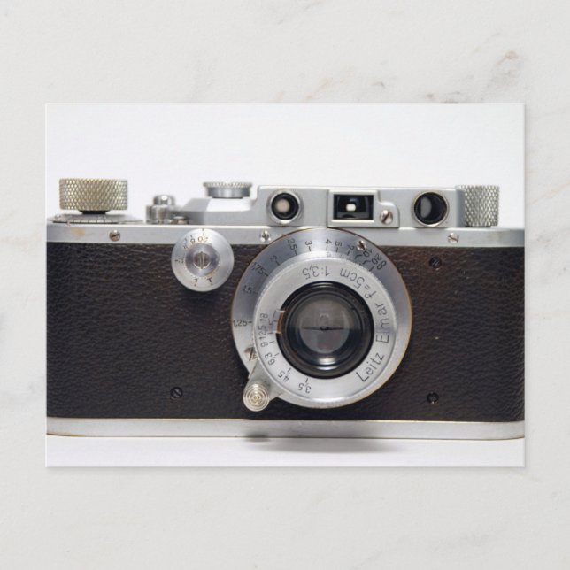 VINTAGE CAMERA 12 German Rangefinder by L - Postcard (Front)