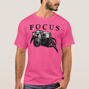 Vintage Camera 35Mm Retro Focus On Photography T-Shirt