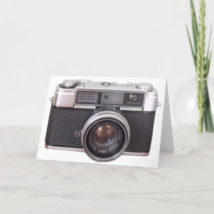 Vintage Camera Blank Card