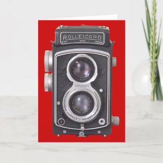 Vintage Camera Blank Card