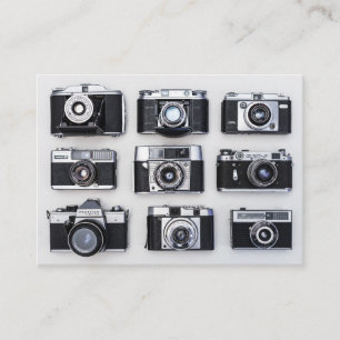 Vintage Camera Business Card