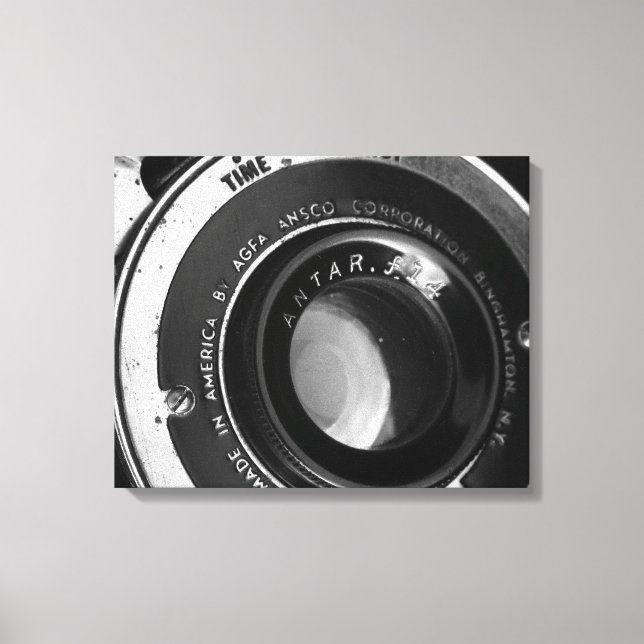 Vintage Camera Canvas Print (Front)