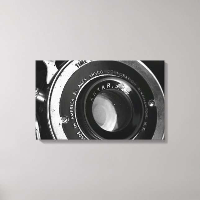 Vintage Camera Canvas Print (Front)