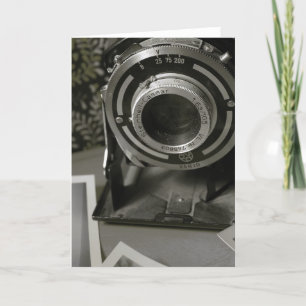 Vintage Camera Card