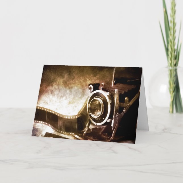 vintage camera  card (Front)