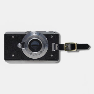 VINTAGE CAMERA Collection 01b Luggage tag 2