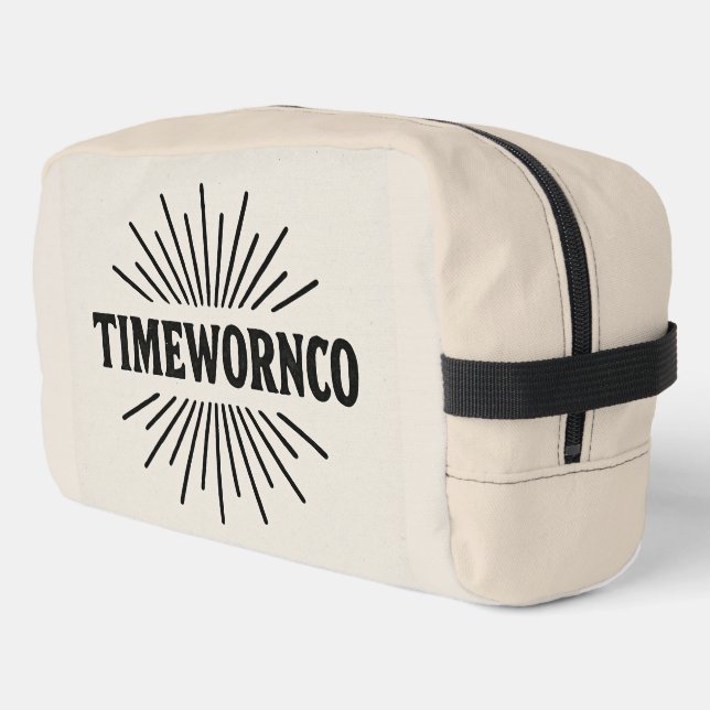 Vintage Camera Cosmetic Bag – Retro Travel Toiletr (Left Corner)