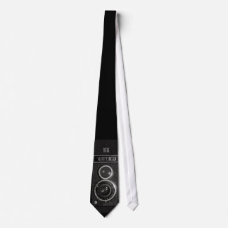 Vintage Camera Effect On Necktie