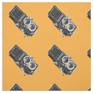 Vintage camera Fabri Fabric
