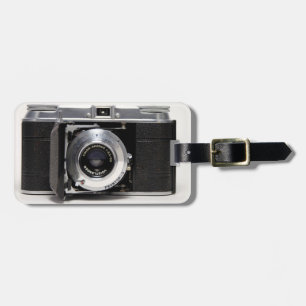 VINTAGE CAMERA German camera by V Luggage Tag