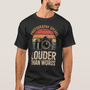 Vintage Camera Graphic T-Shirt