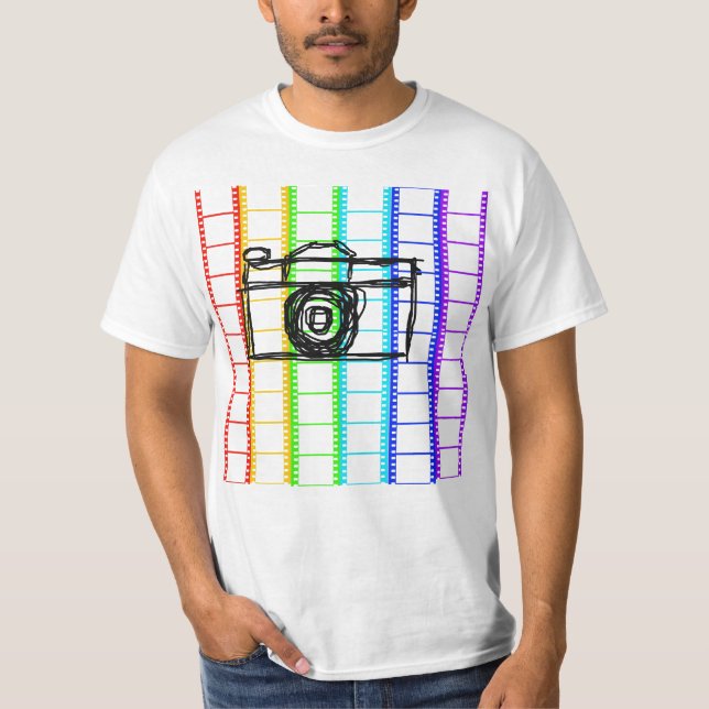 Vintage Camera Graphic Tee (Front)