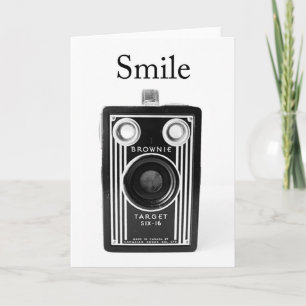 Vintage Camera Greeting Card