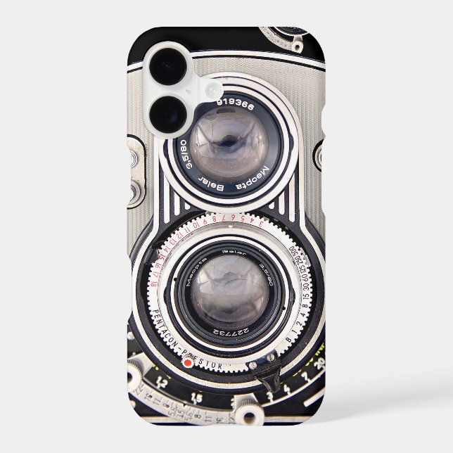 Vintage camera iPhone case (Back)