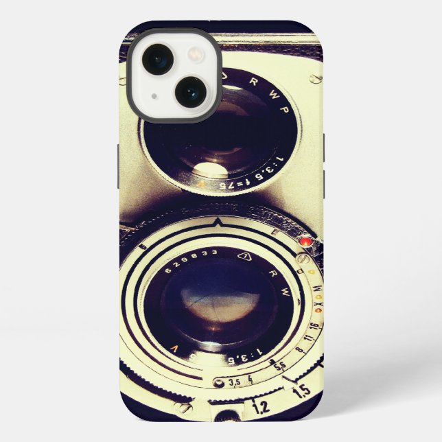 Vintage Camera iPhone Case (Back)