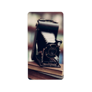 Vintage Camera Label