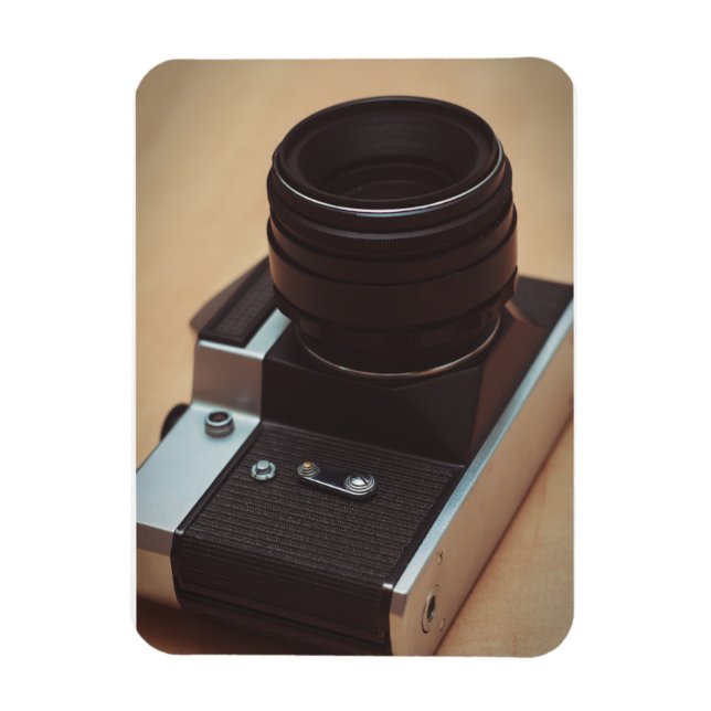 Vintage camera magnet (Vertical)
