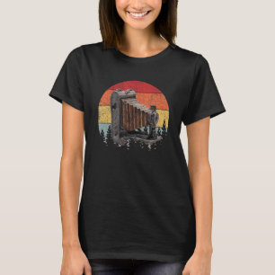 Vintage Camera Obscura Old Camera Photographer Pho T-Shirt