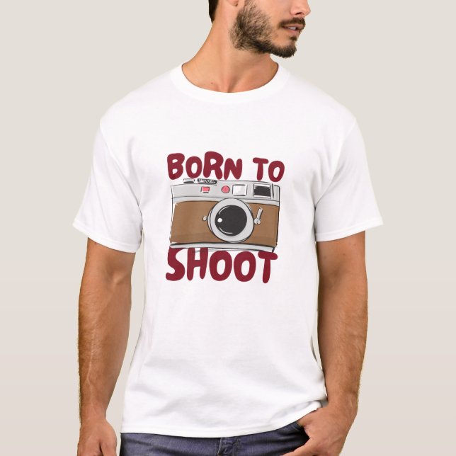  Vintage Camera Photography T-Shirt! T-Shirt (Front)