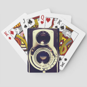 Vintage Camera Playing Cards