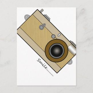 Vintage Camera Postcard